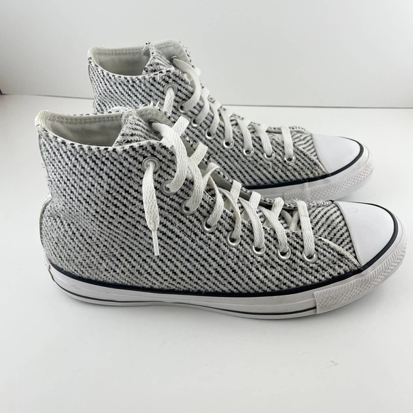 Converse All Star Chuck Taylor High Top Striped Sneakers - Picture 5 of 13